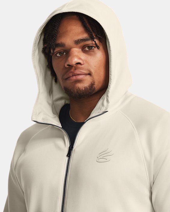 Men's Curry Playable Jacket in White image number 3